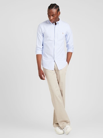 Polo Ralph Lauren Slim fit Πουκάμισο σε μπλε