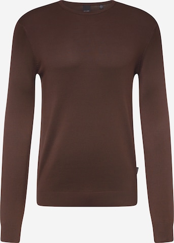 Only & Sons Sweater 'WYLER' in Brown: front