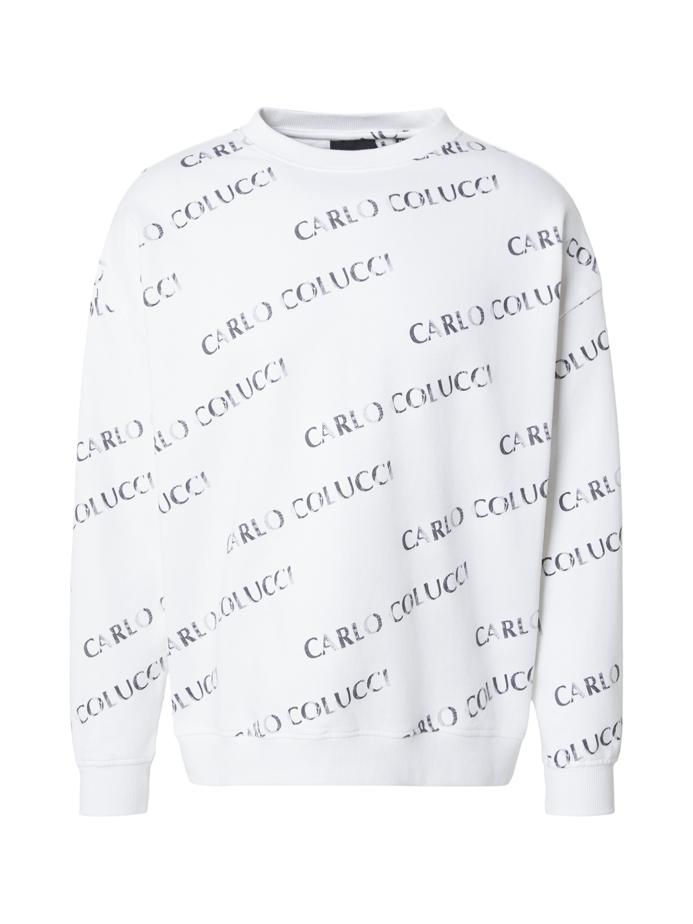 Carlo Colucci Свитшот в Белый: спереди