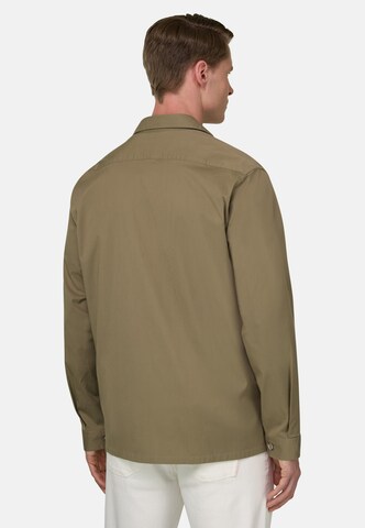 Boggi Milano Regular Fit Hemd in Grün