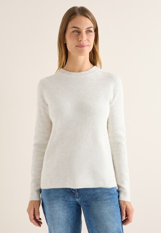 CECIL Sweater in White: front