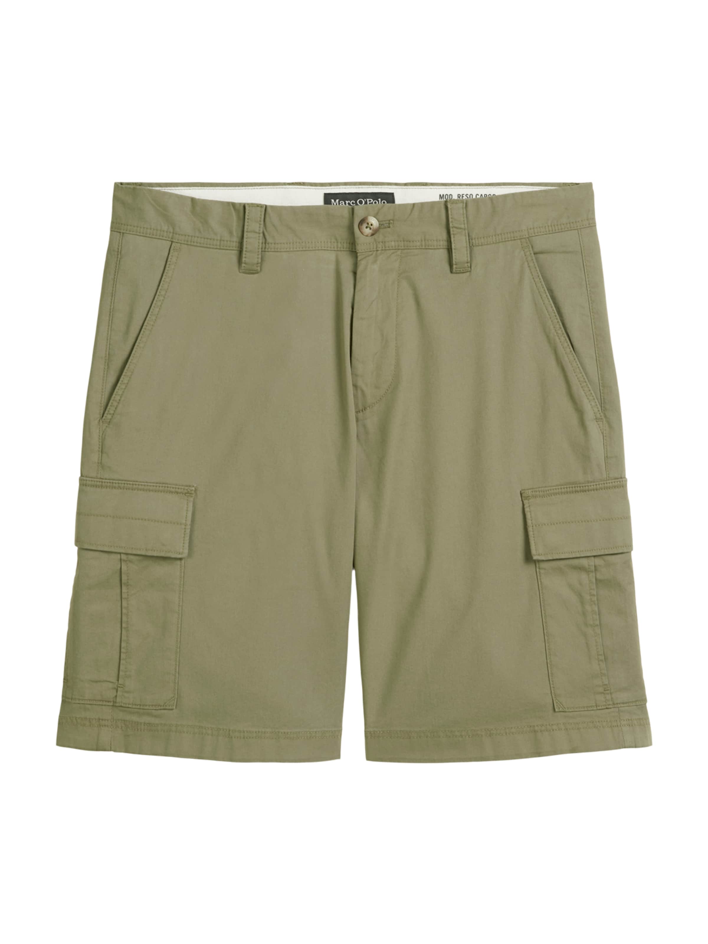 Marc O'Polo Regular Broek 'Reso' in Groen: voorkant