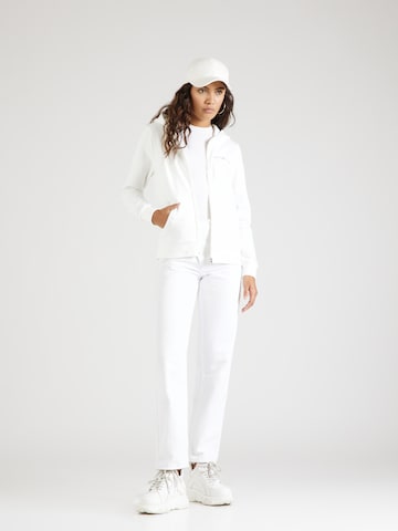 GANT Bluza rozpinana w kolorze biały