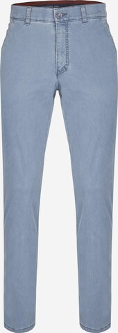 CLUB OF COMFORT Slimfit Hose 'Garvey' in Blau: predná strana