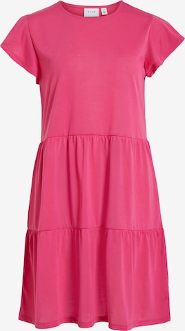 VILA Summer Dress 'SUN' in Pink: front