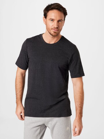 ADIDAS SPORTSWEAR - Skinny Camisa funcionais 'City Elevated' em cinzento: frente