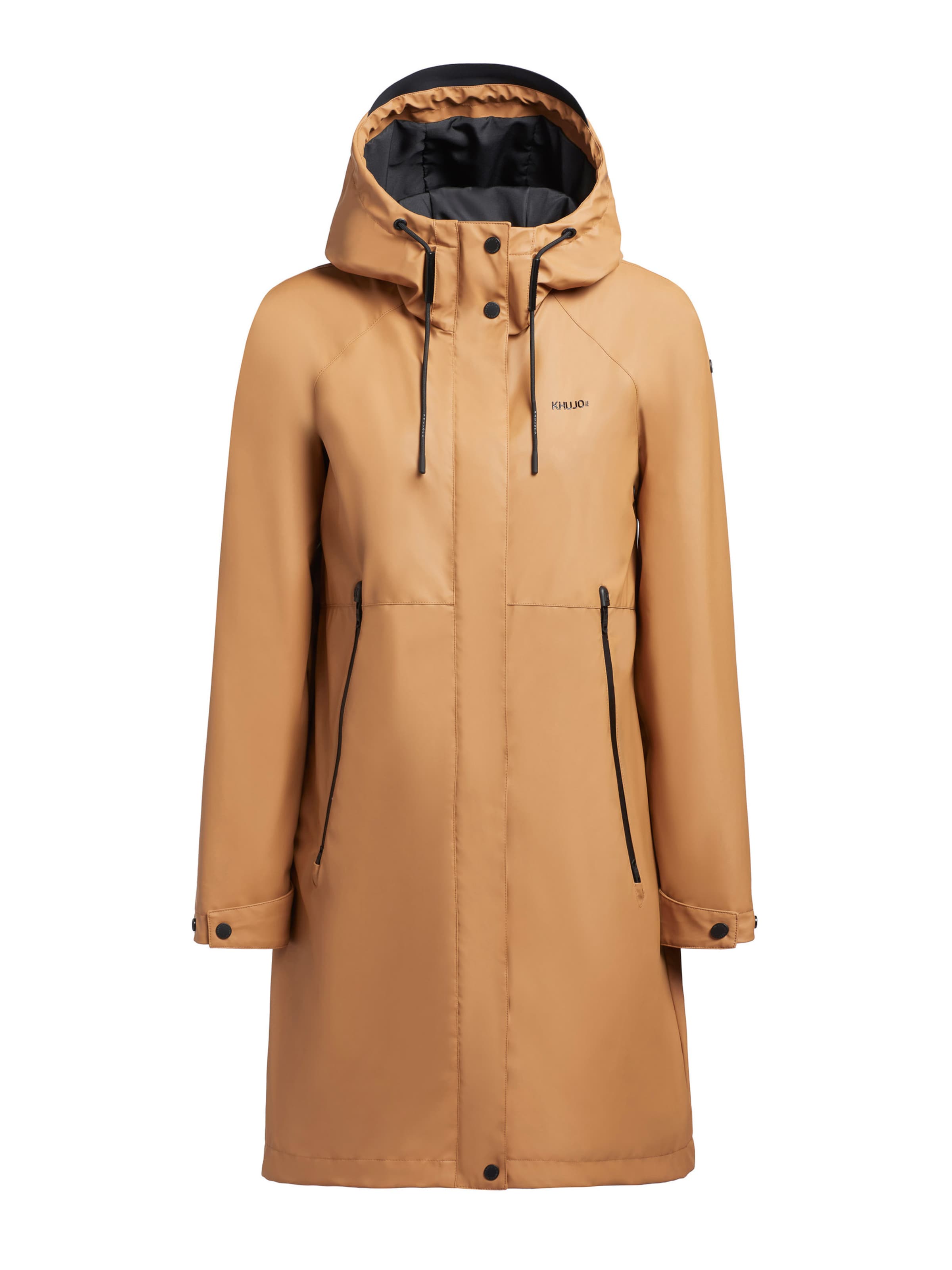 khujo Mantel 'Wied2' in Braun: Vorderseite