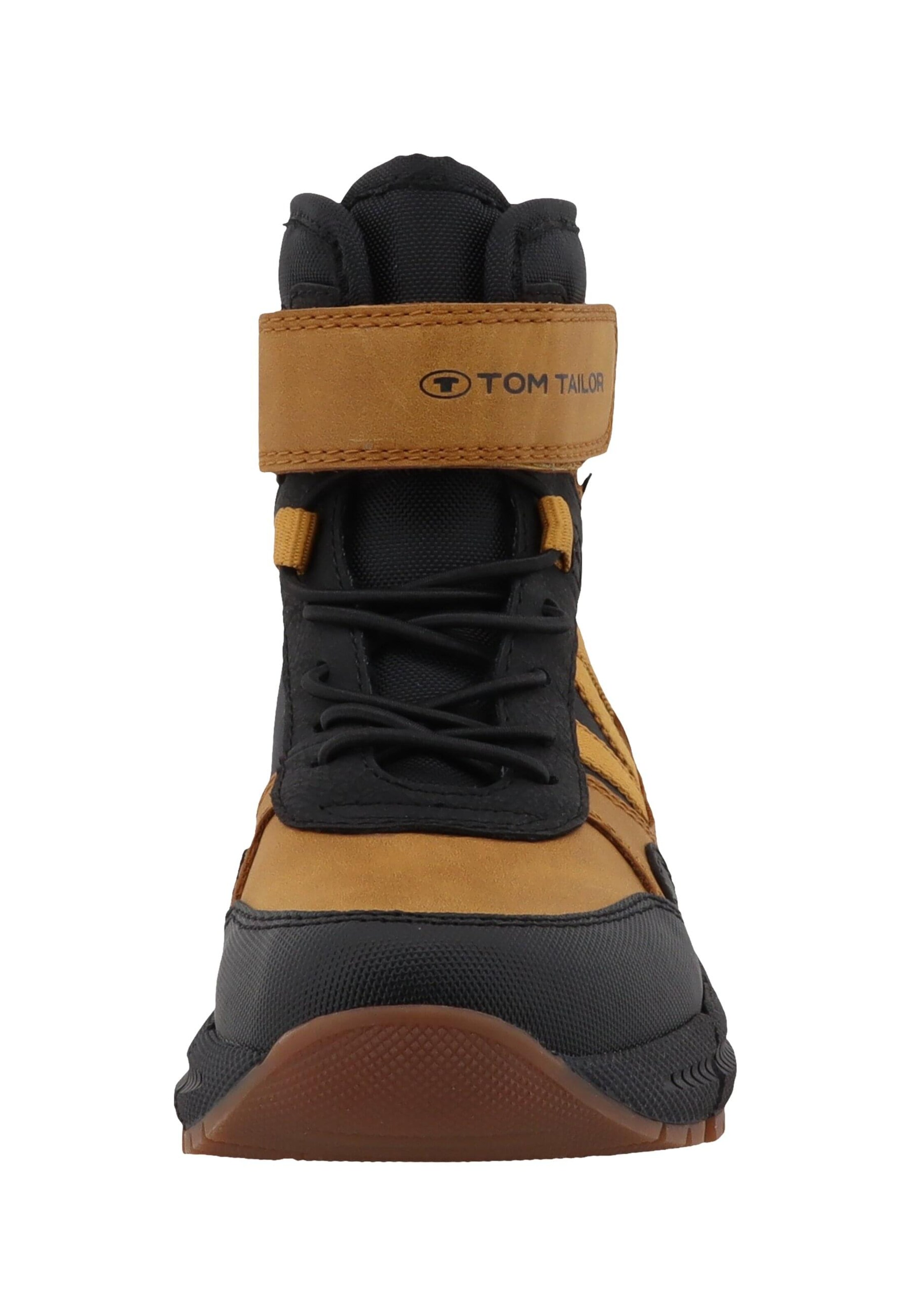 TOM TAILOR Snow Boots in Black