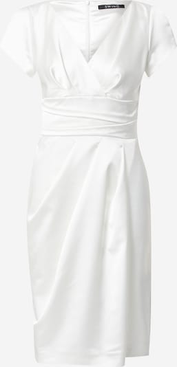 SWING Robe de cocktail en blanc, Vue avec produit