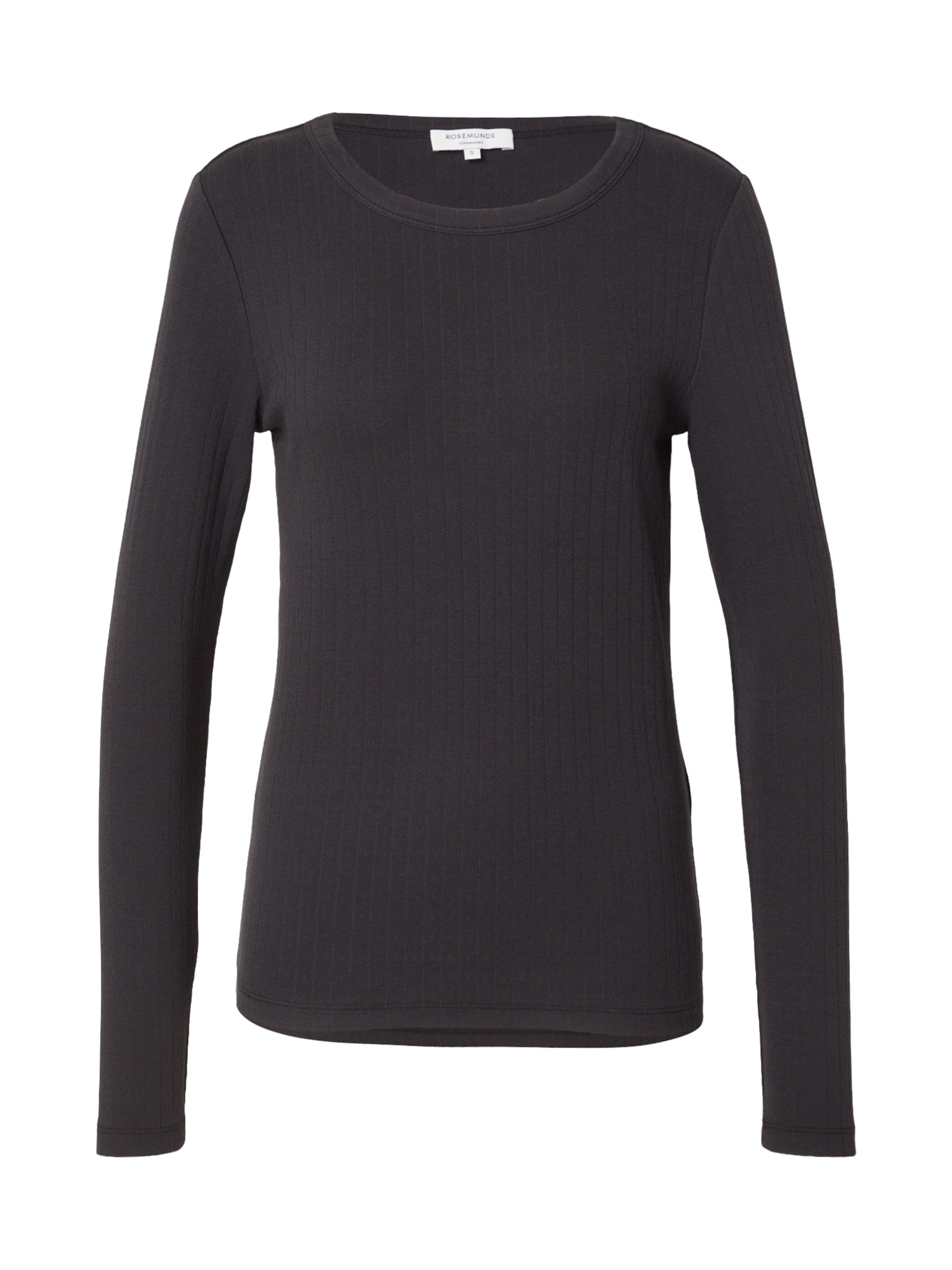 rosemunde - Camiseta 'RWBelmo' en negro: frente