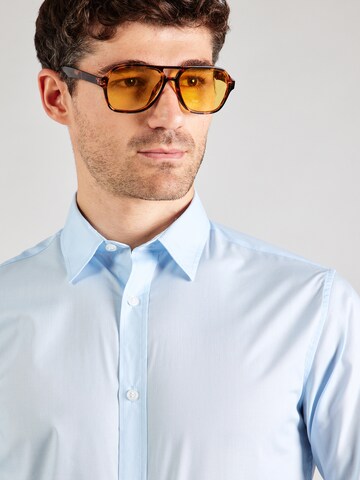 JJ Rebel Slim Fit Hemd 'JREBGAVIN' in Blau