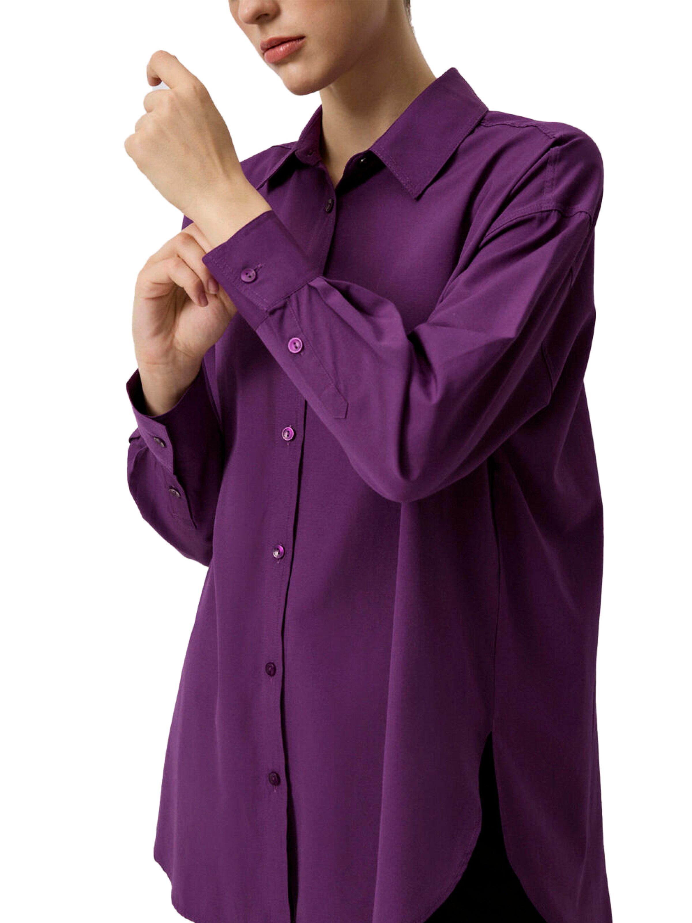 Touche Prive Blouse in Purple