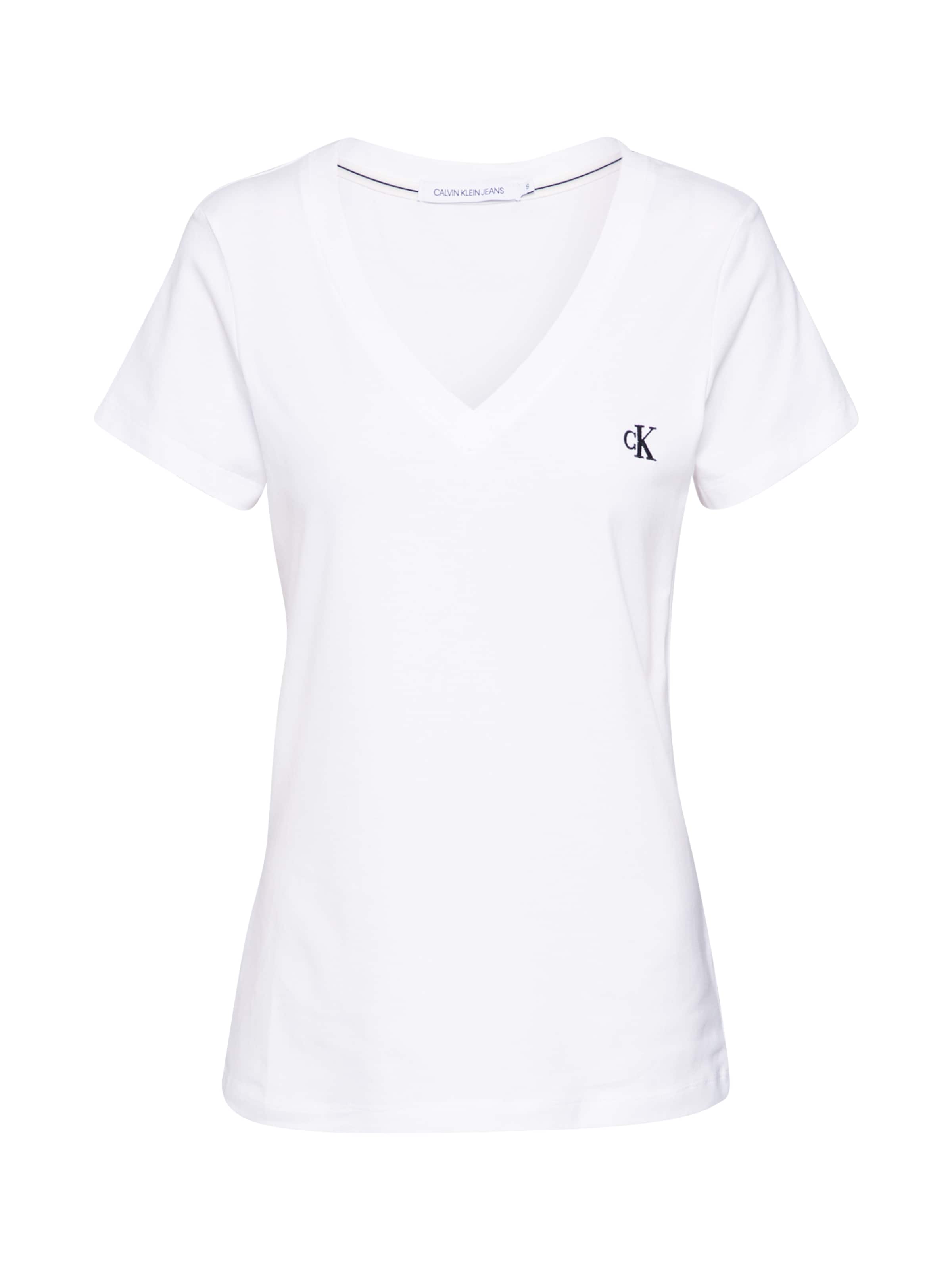 Calvin Klein Jeans Shirt in White: front