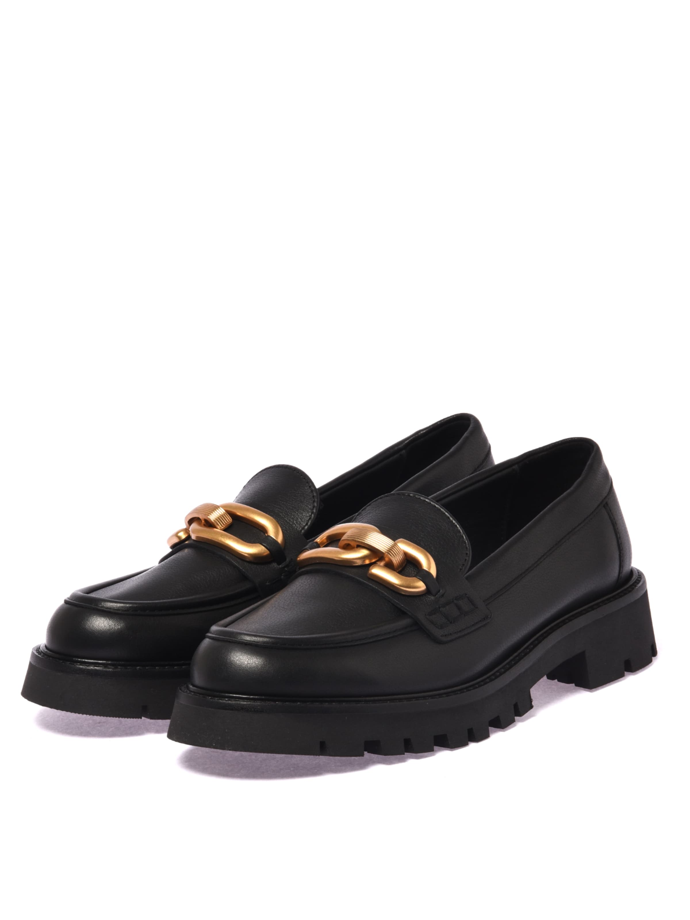 BALDININI Mocassins in Zwart