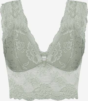 Marc & André Balconette Bra 'Flirt' in Green: front