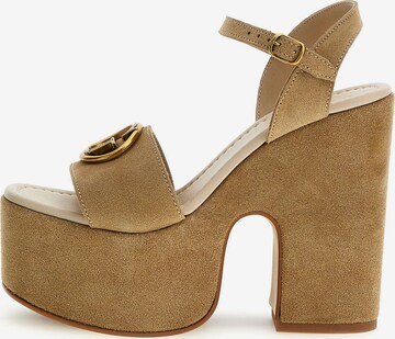 GUESS Sandale 'Clody' in Beige: predná strana