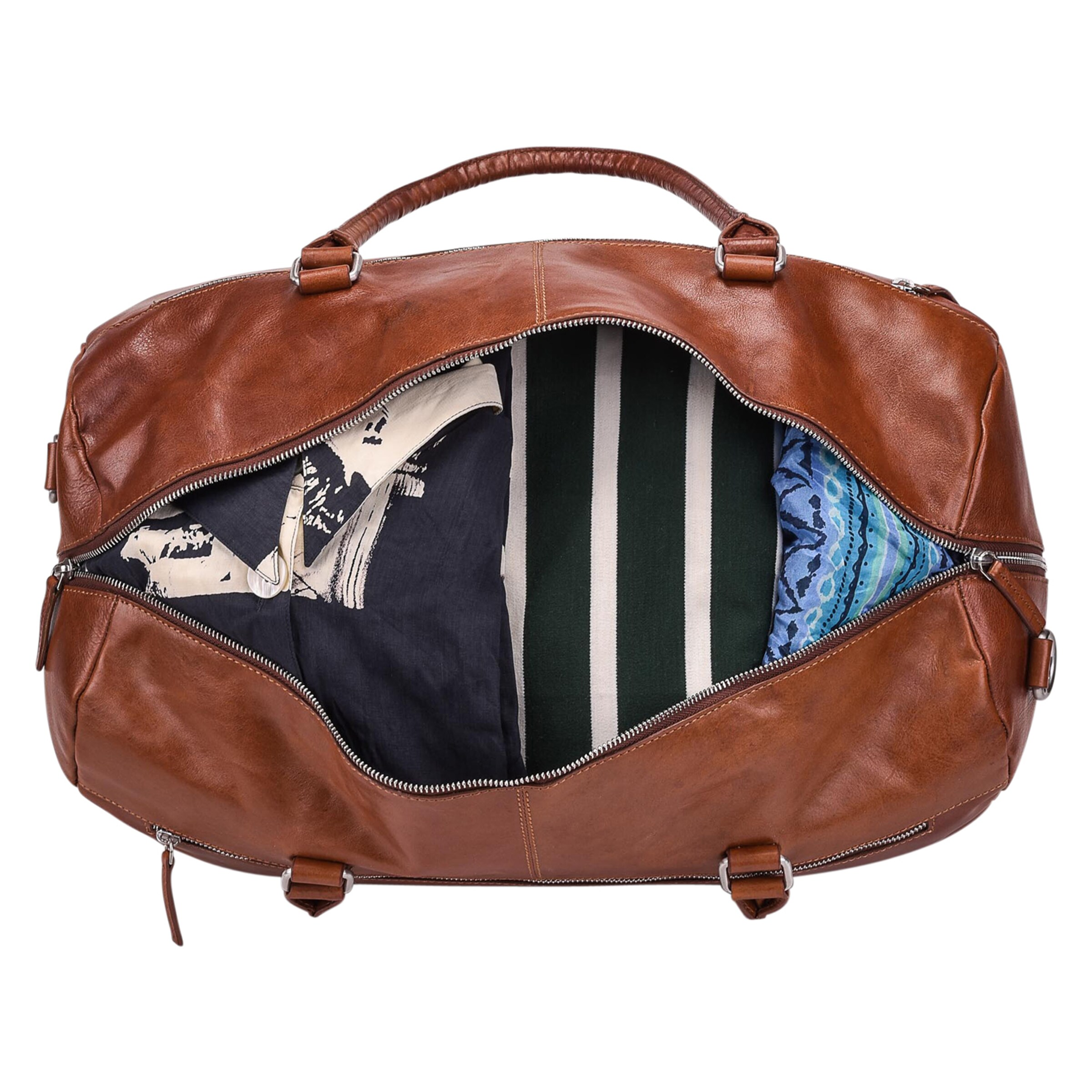 LEONHARD HEYDEN Travel Bag 'Cambridge' in Brown