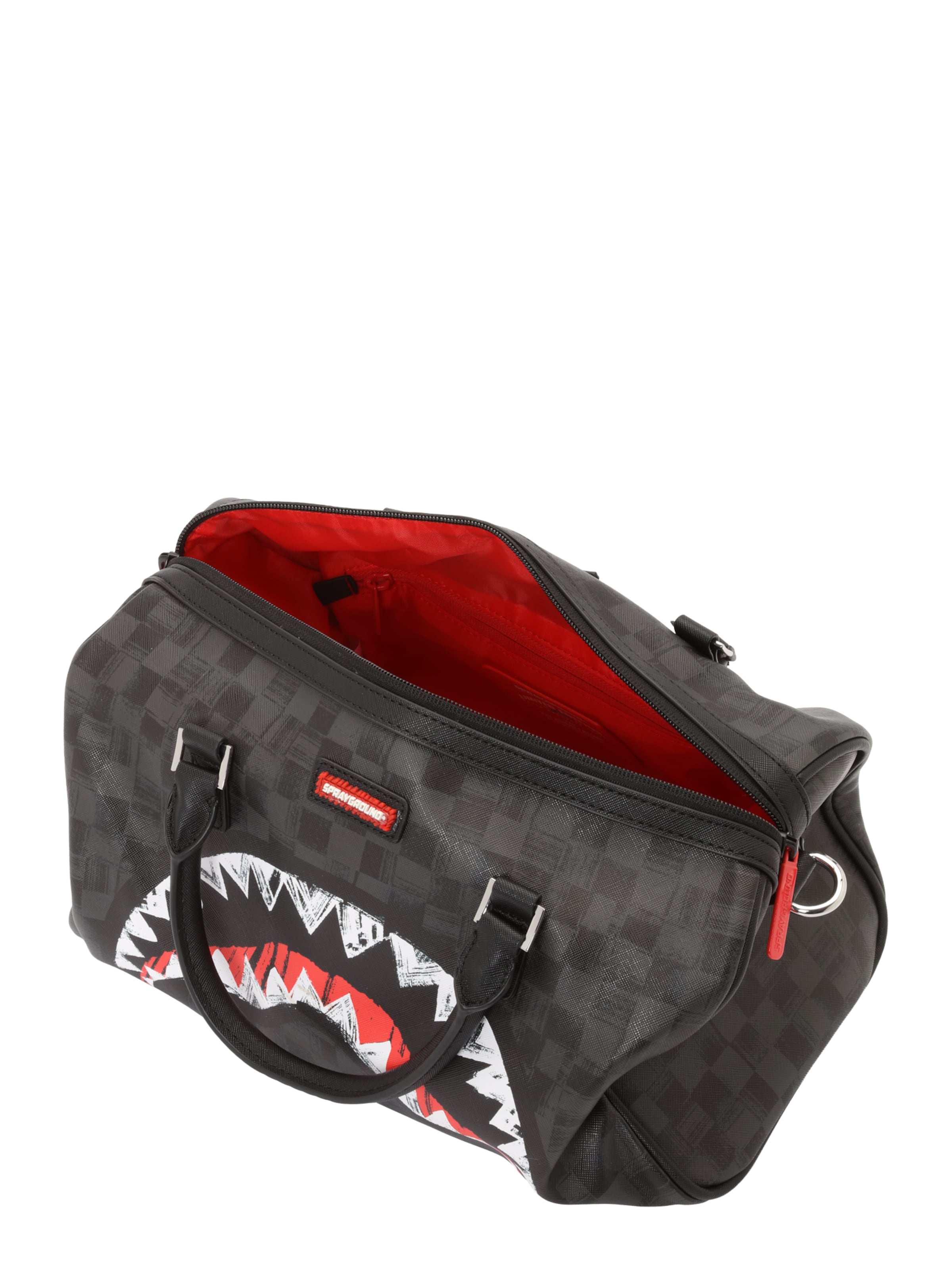 Sprayground - Bolsa de viaje 'Scribble Shark' en negro