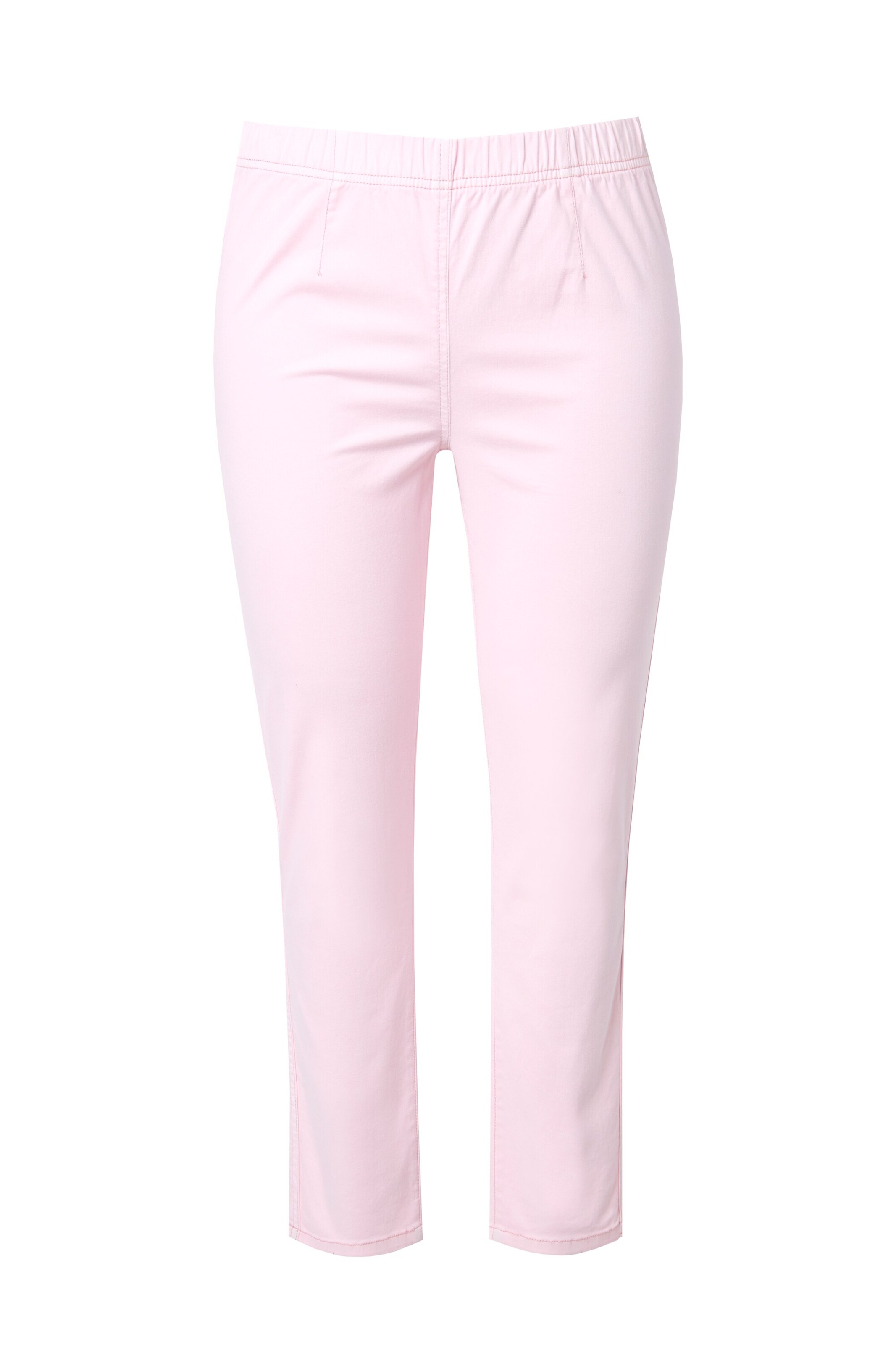 Coupe slim Pantalon MIAMODA en rose : devant
