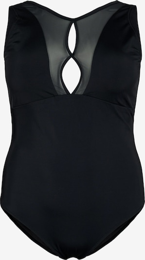 Swim by Zizzi Maillot de bain en noir, Vue avec produit