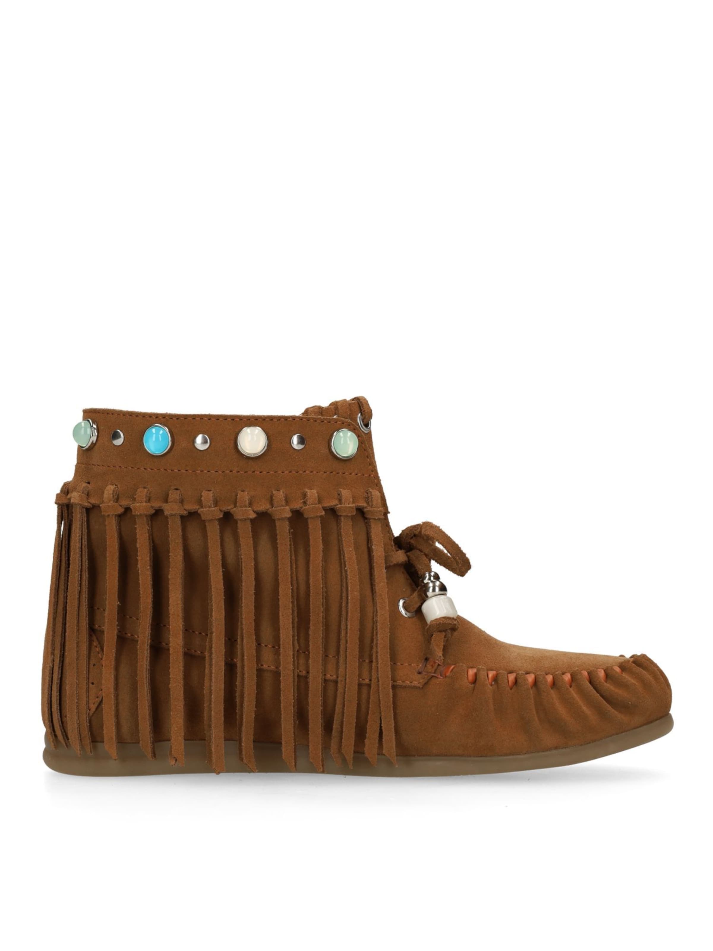 Chaussure à lacets SACHA en marron