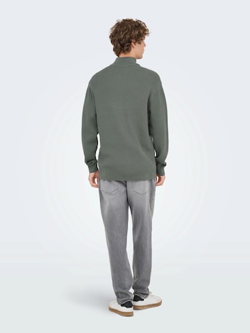 Only & Sons Sweater 'ONSPHIL' in Grey