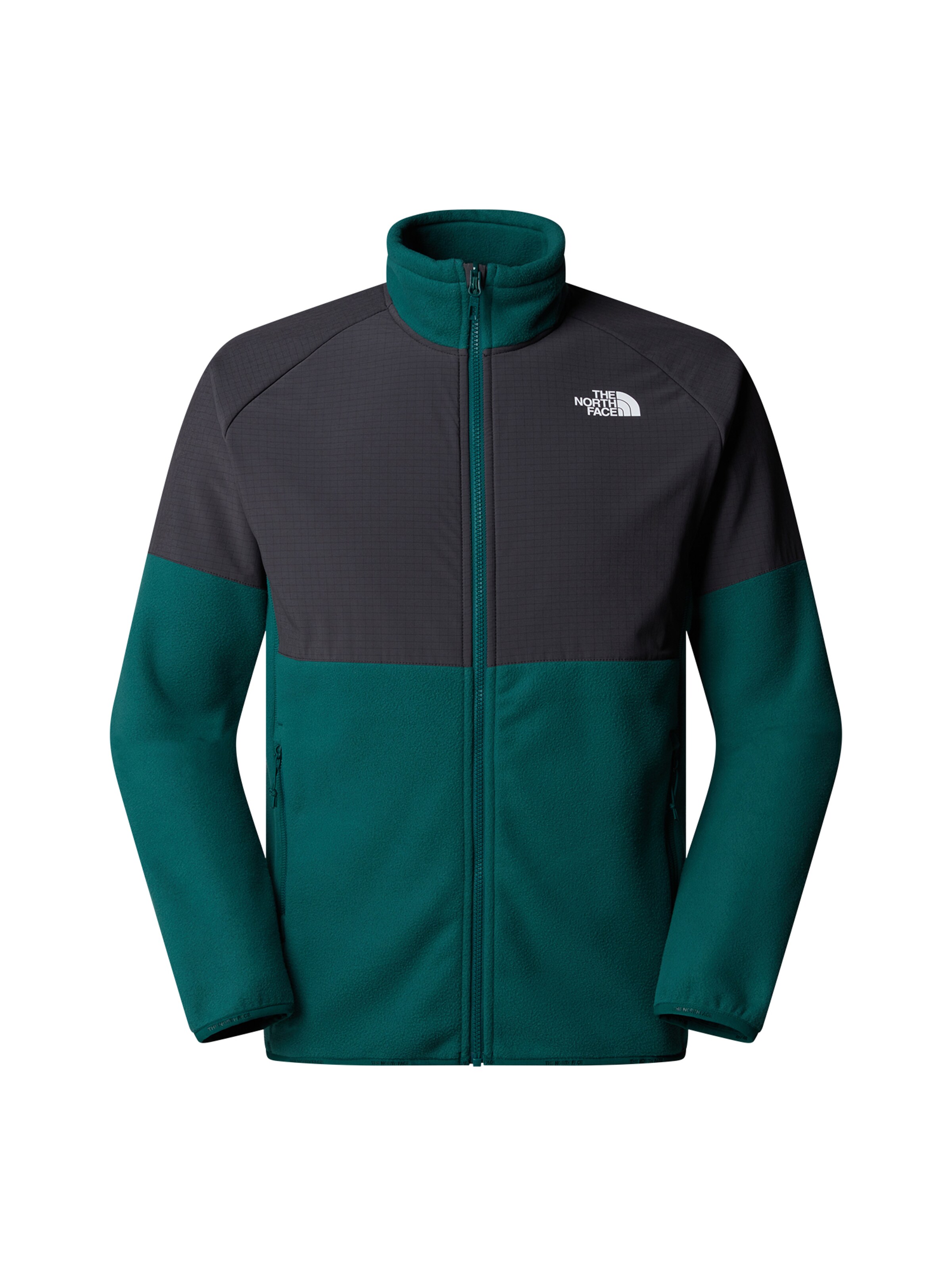 THE NORTH FACE Funktionsfleecejakke 'Glacier' i grå: forside