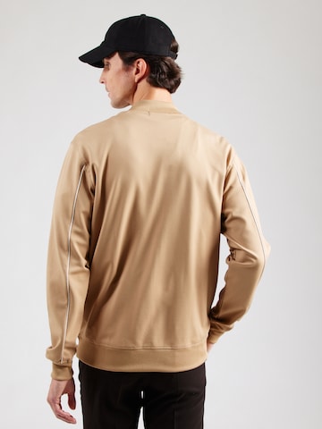 GUESS Кофта на молнии в Бежевый