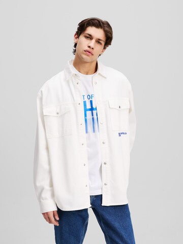 Veste mi-saison 'Out Of The Blue' KARL LAGERFELD JEANS en blanc