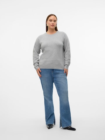 Vero Moda Curve Sweater 'DOFFY' in Grey: front
