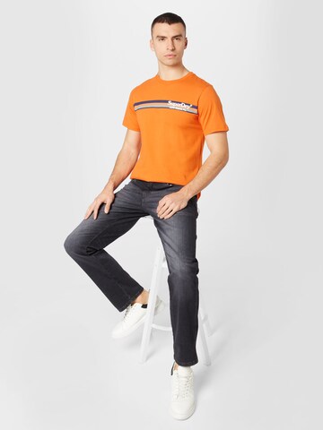 Superdry Tričko – oranžová