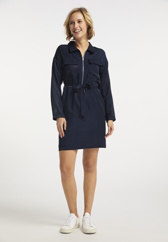 usha BLUE LABEL Shirt dress in Blue