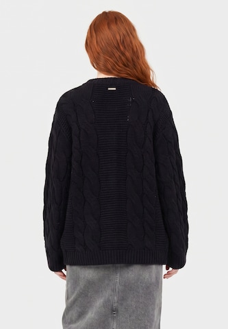 DreiMaster Vintage Knit Cardigan in Black