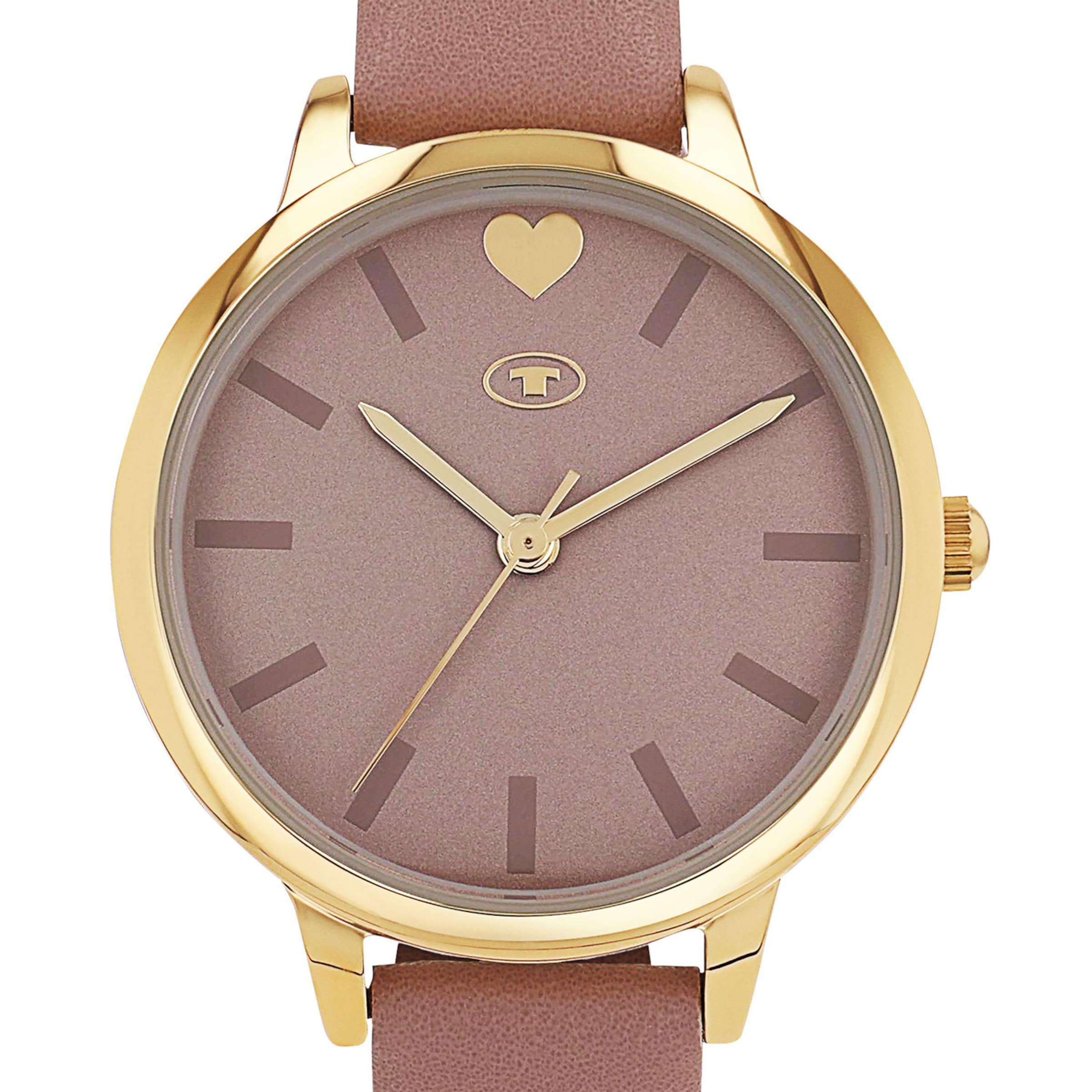 TOM TAILOR Uhr in Gold