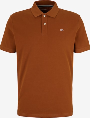 T-Shirt TOM TAILOR en marron : devant