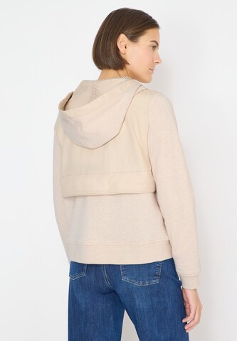 CECIL Zip-Up Hoodie in Beige