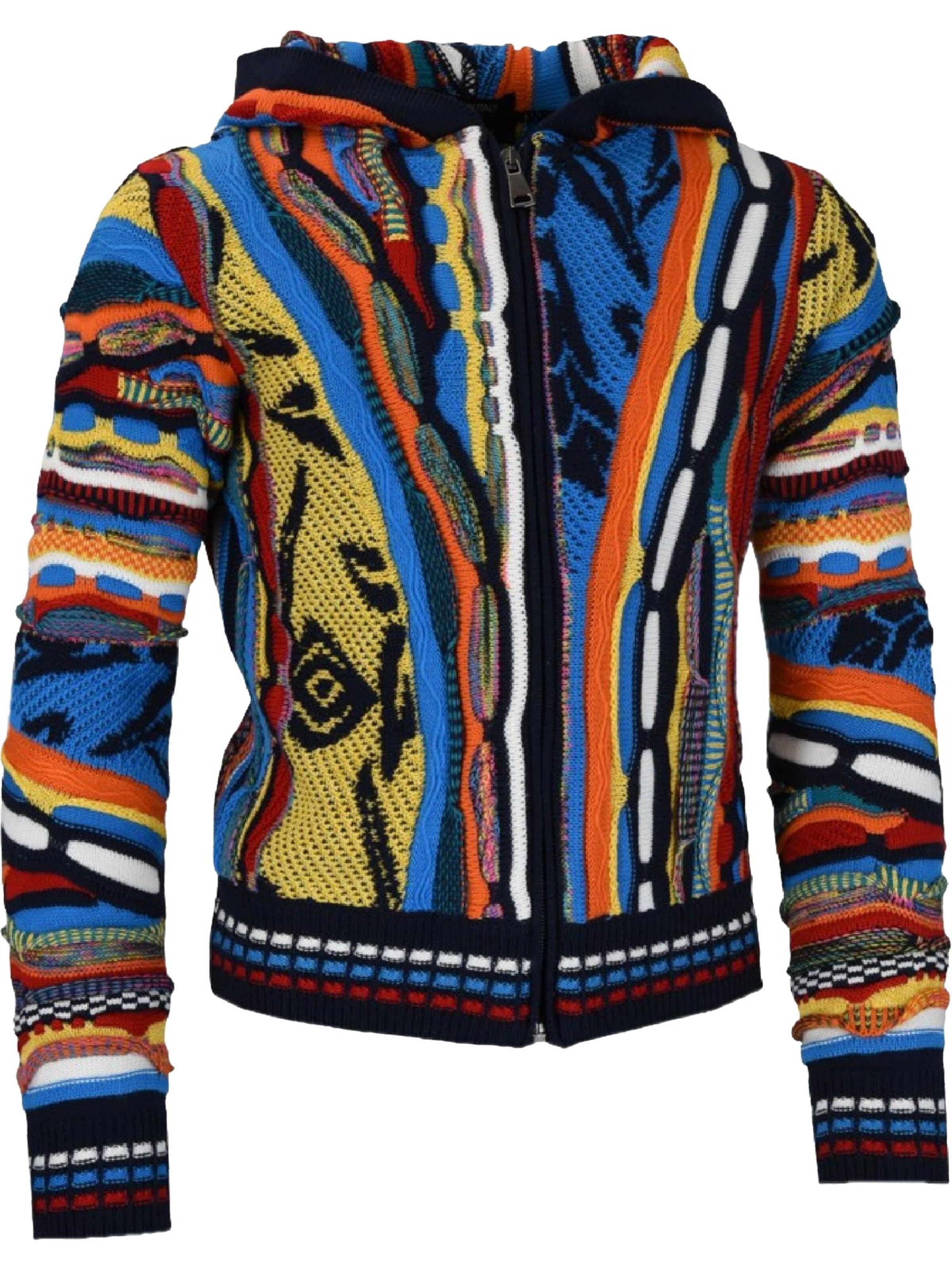 Carlo Colucci Sweater 'Castriotta' in Mixed colors: front