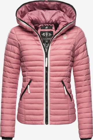 NAVAHOO Between-season jacket 'Kimuk' in Pink: front