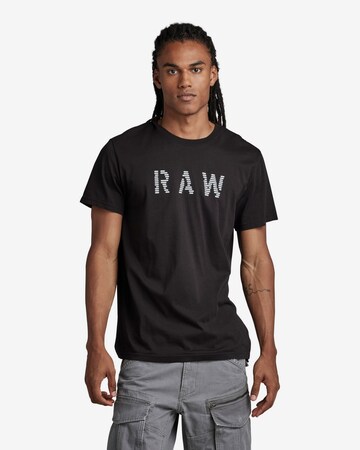G-Star RAW Tričko - Čierna: predná strana