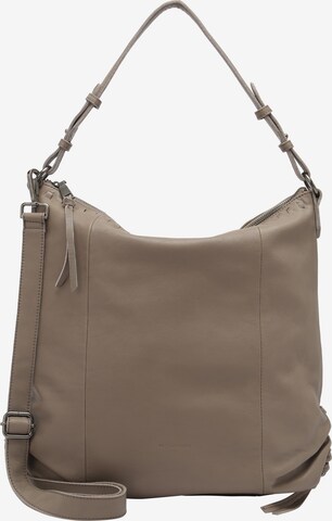 FREDsBRUDER Crossbody Bag 'Indial' in Grey: front