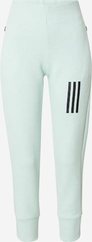 ADIDAS SPORTSWEAR Слим фит Спортен панталон 'Mission Victory -Fit High-Waist' в зелено: отпред