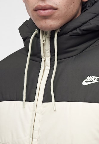 Nike Sportswear Zimska jakna 'ACCESS' | bela barva: sprednja stran