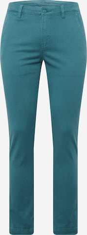 Pantaloni eleganți 'XX Chino Slim II' de la LEVI'S ® pe verde: față