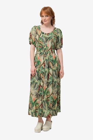 Ulla Popken Dress in Green: front