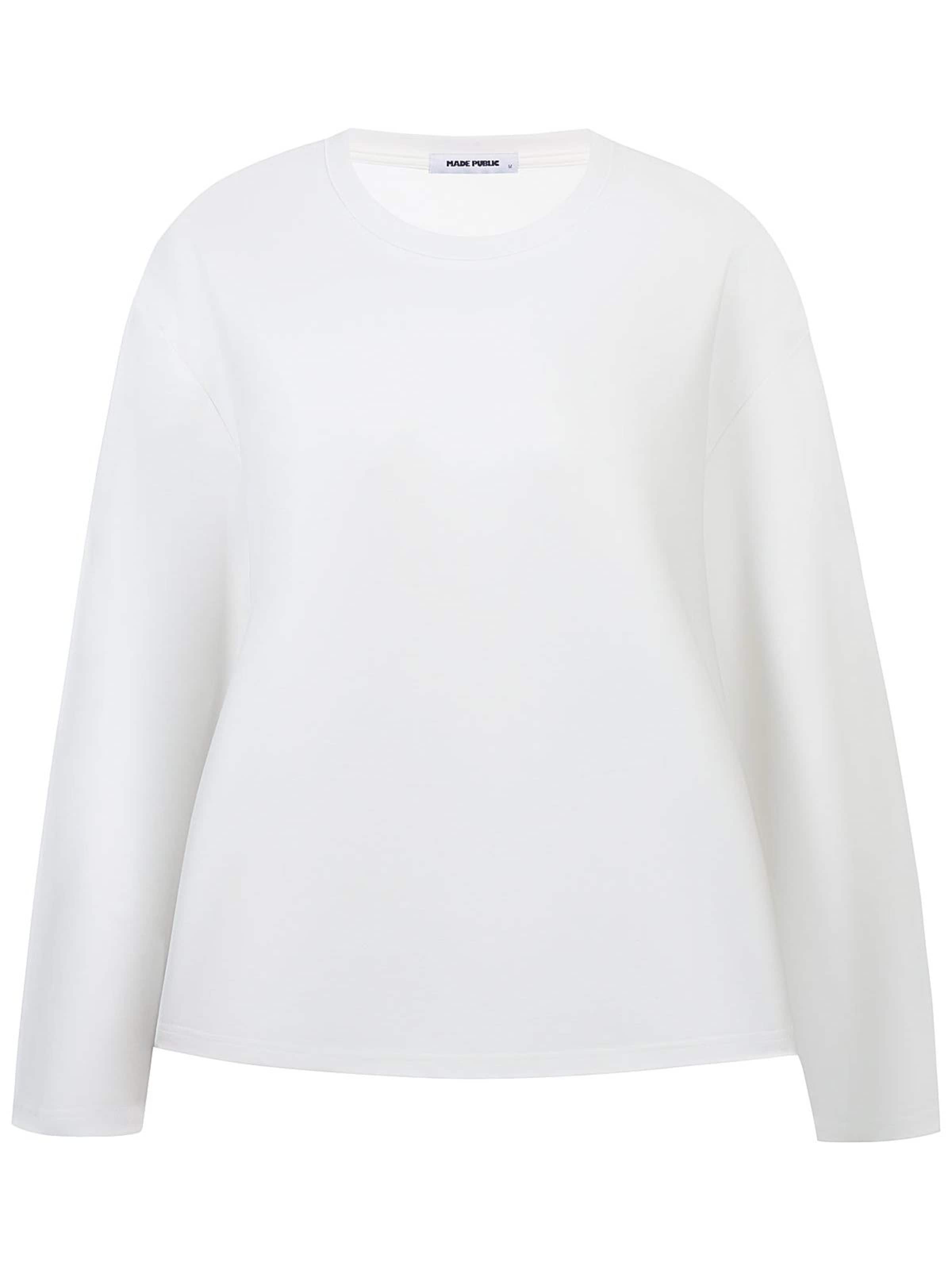 Made Public Shirts 'Alicia 026' i hvid: forside