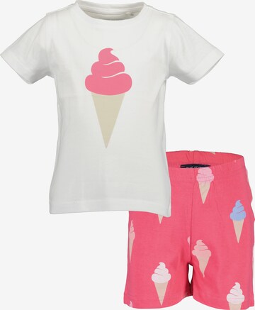 BLUE SEVEN Pajamas in Pink: front