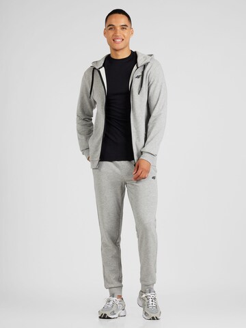 4F Sportsweatjacke in Grau