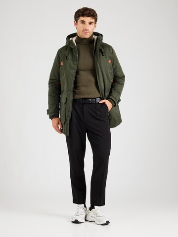 Parka invernale 'JJEPolar' di JACK & JONES in verde