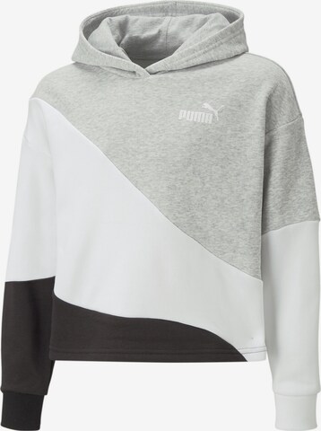 Sweat PUMA en gris : devant