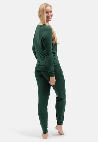 Pantaloncini da pigiama 'Ember' di Cyberjammies in verde